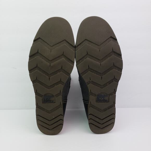 Sorel Major Lace Womens Size 8.5 Gray Canvas Distressed Bootie Boots NL2163-010 - Picture 7 of 12